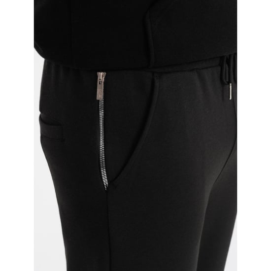 Ombre Italianstyle joggingbroek heren zwart stiksels - Image 2