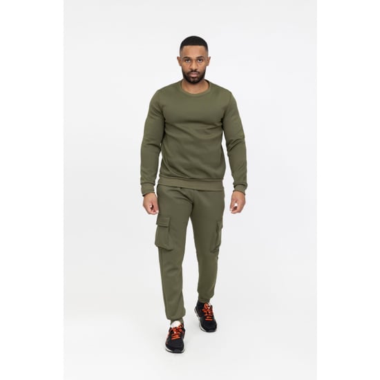 Zayne Milano heren joggingspak kaki style-italie - Image 2