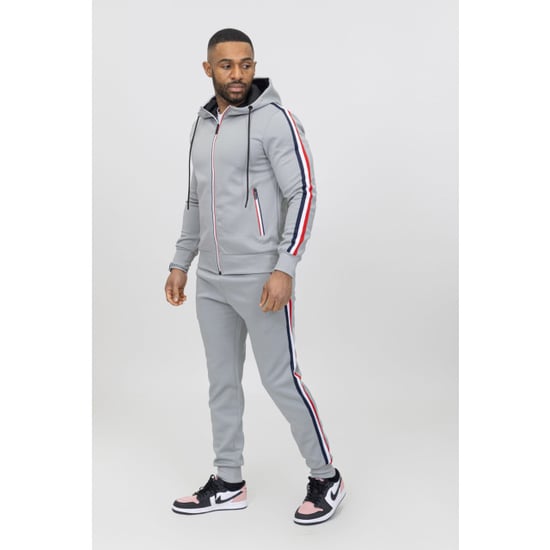 Zayne Milano heren joggingspak met bies style-italie - Image 3
