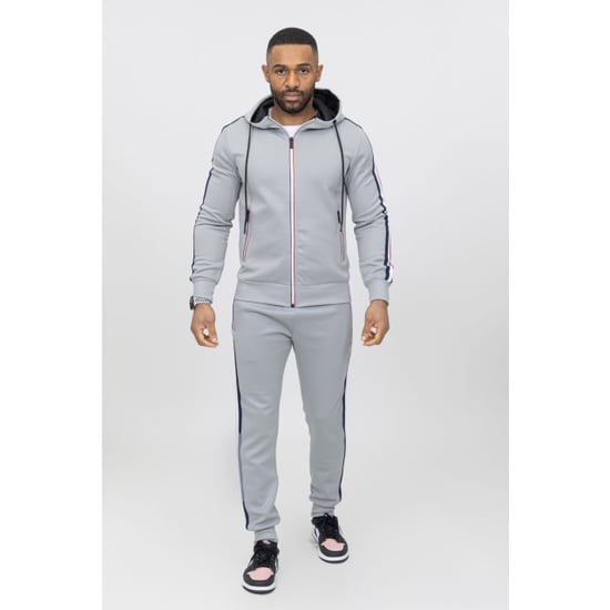 Zayne Milano heren joggingspak met bies style-italie - Image 5