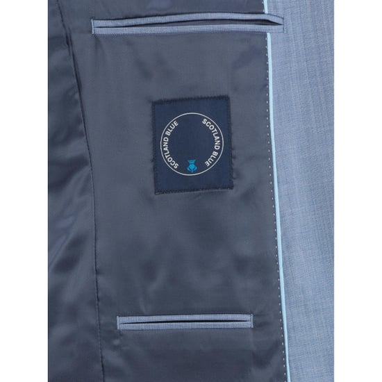 Bos Bright Blue Kostuum toulon suit drop 8 221028to12sb/210 light blue - Image 5