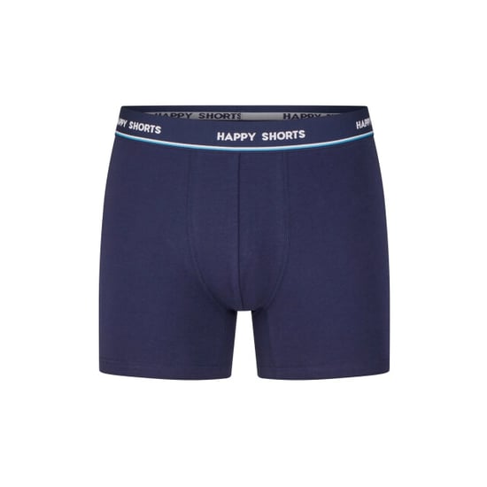 Happy Shorts Heren boxershorts trunks 3-pack blauw/groen/oranje - Image 5