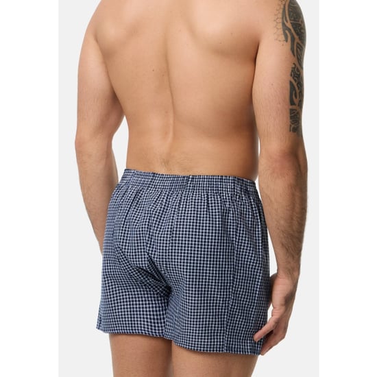 MG-1 Geweven wijde boxershorts heren core blauw 4-pack - Image 5