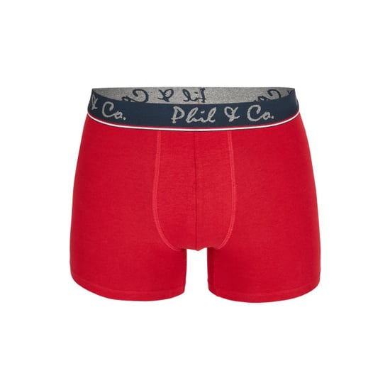 Phil & Co Boxershorts heren multipack 8-pack marine rood zwart antraciet - Image 3