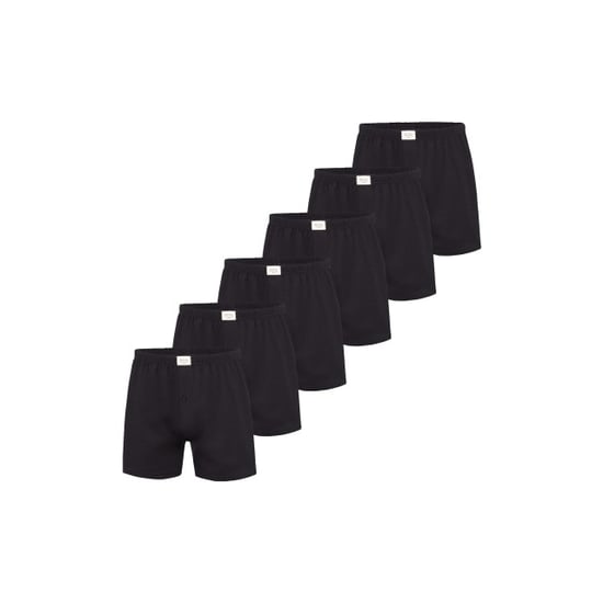Phil & Co Wijde boxershorts jersey stretch effen 6-pack - Image 1