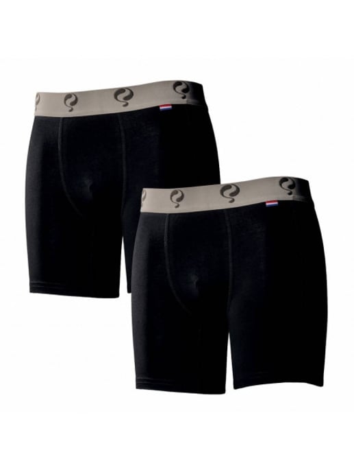 Q1905 Boxer 2-pack black / black - Image 3
