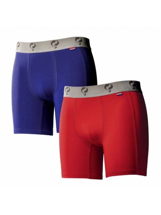 Q1905 Boxer 2-pack blue / red - Image 4