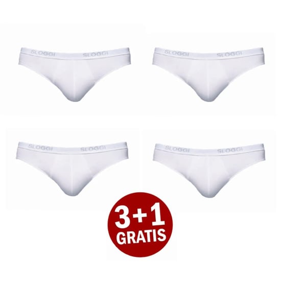 Sloggi Basic mini 4-pack wit - Image 2