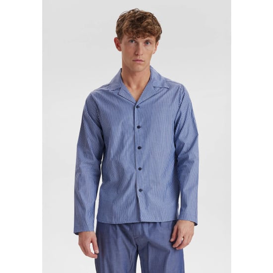 JBS Heren pyjama set lang gestreept met knoopsluiting licht - Image 6