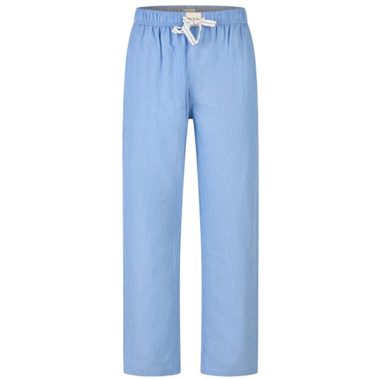 Phil & Co Heren pyjama set lang grijs/blauw gestreept - Image 2