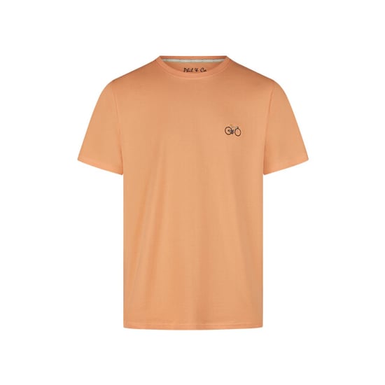 Phil & Co Heren shortama korte pyjama set oranje fiets - Image 2