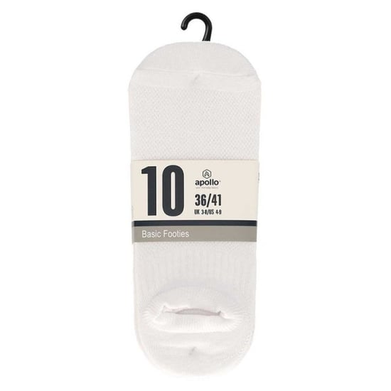 Apollo Dames / heren footies no show sokken 10-pack - Image 4