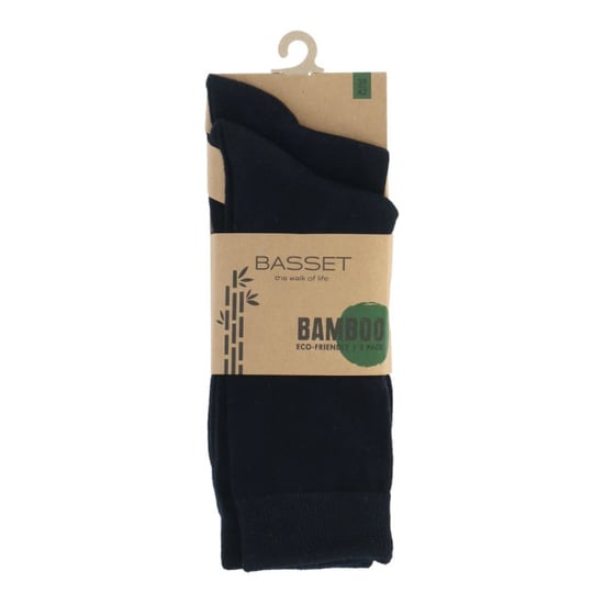 Basset Dames/heren bamboe sokken 2-pack donker - Image 2