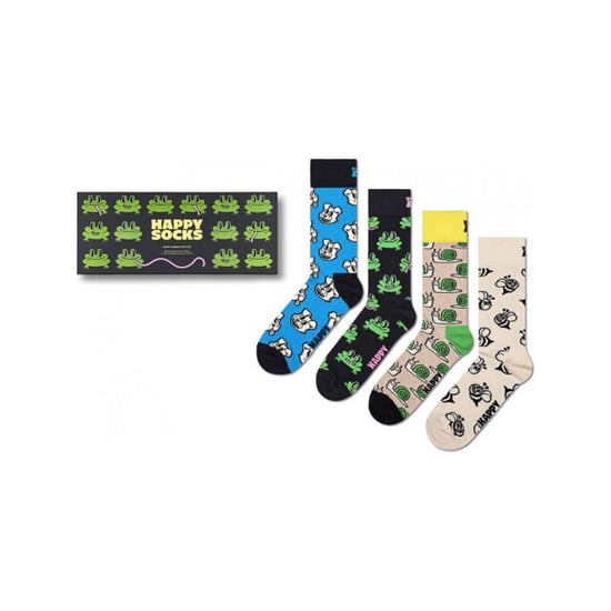 Happy Socks giftbox 4P sokken happy animals multi - Image 4