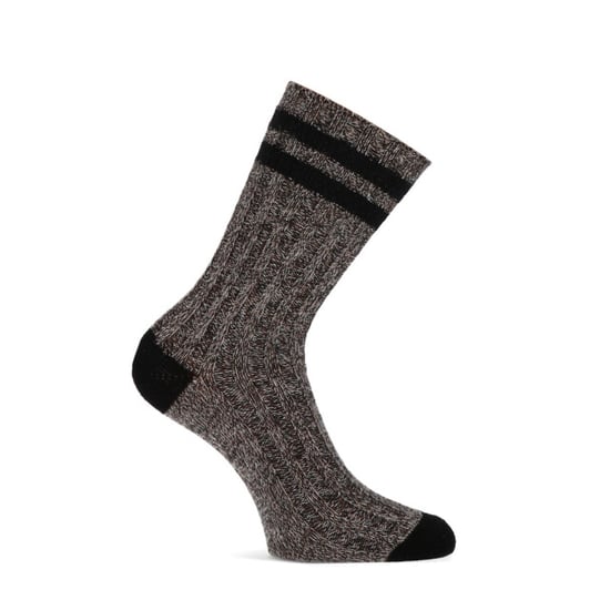 MARC MARCS Anouk black mel katoenen damessokken geen unisex - Image 2