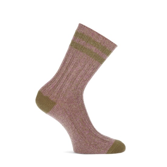 MARC MARCS Anouk old pink mel katoenen damessokken geen unisex - Image 2