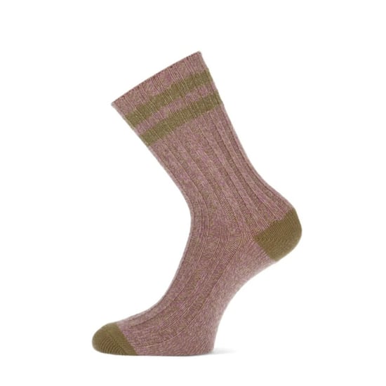 MARC MARCS Anouk old pink mel katoenen damessokken geen unisex - Image 3