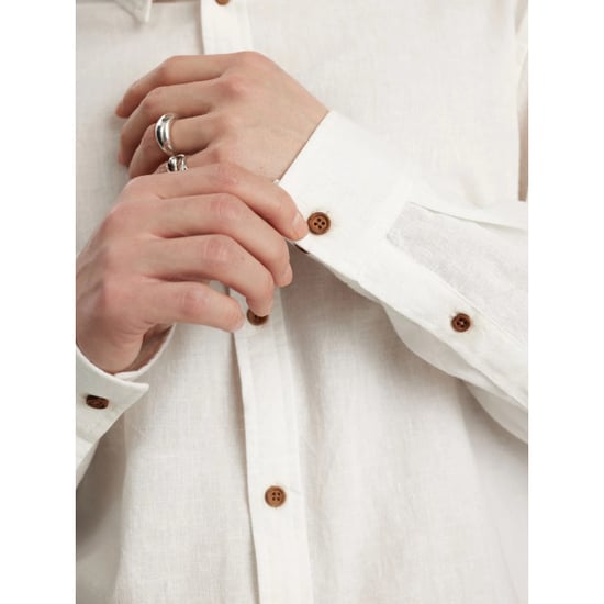 Anerkjendt 901935 akleif l/s cot/linen shirt 9503 tofu - Image 2
