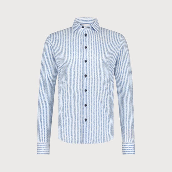Blue Industry Het basic gestreepte overhemd | - Image 3
