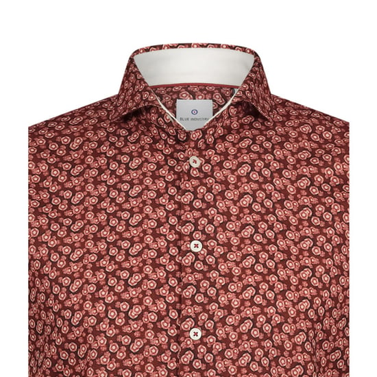 Blue Industry Katoenen print shirt | - Image 6