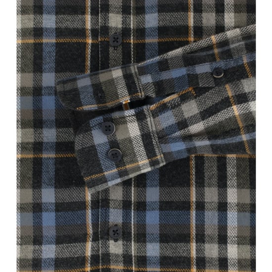Casamoda Heren overhemd 434165500 750 anthracite - Image 6