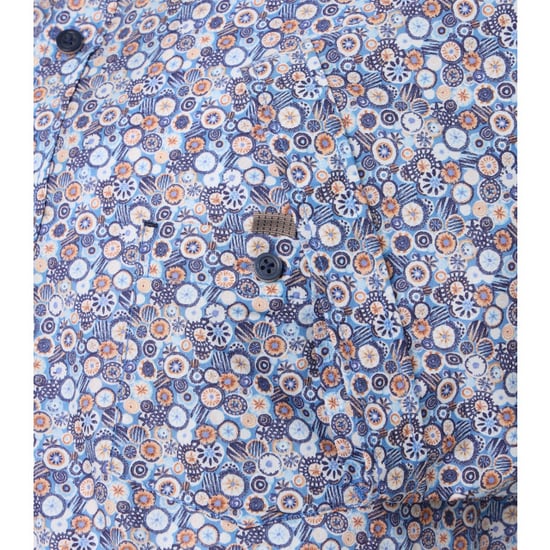 Casamoda Heren overhemd 954395900 100 blue - Image 4