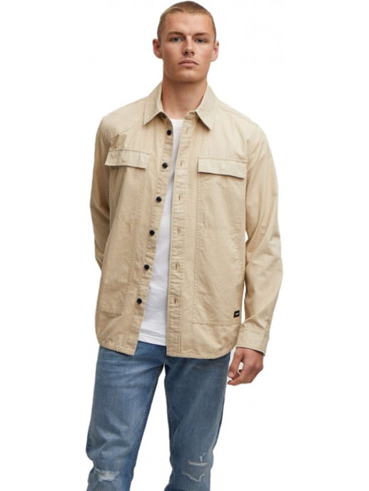 Denham Hunt overshirt rs sand - Image 6