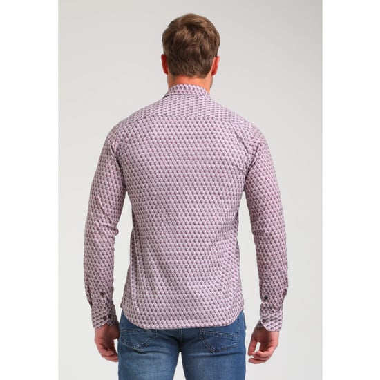 Gabbiano Heren overhemd 334751 704 mauve - Image 5