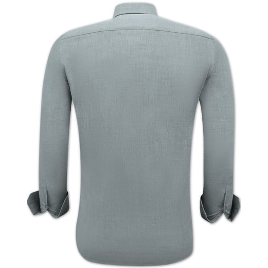 Gentile Bellini Oxford lange mouw effen - Image 2