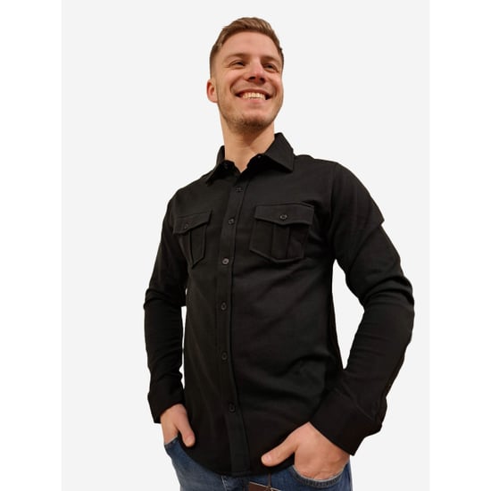 Indigo Denim Heren overhemd denim - - Image 1