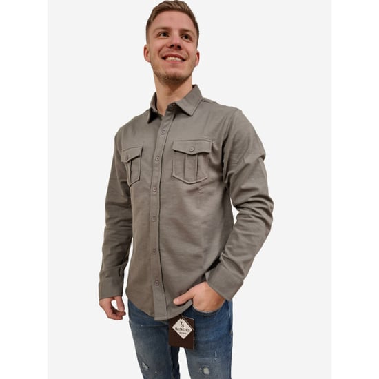 Indigo Denim Heren overhemd denim - - Image 2