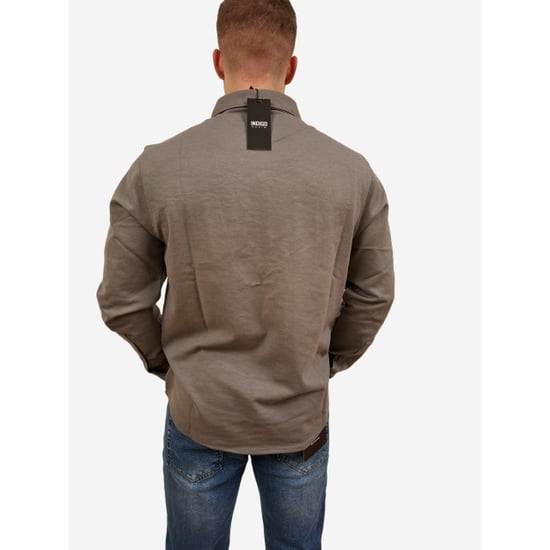 Indigo Denim Heren overhemd denim - - Image 3