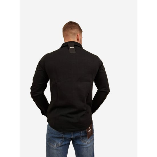 Indigo Denim Heren overhemd denim - - Image 4