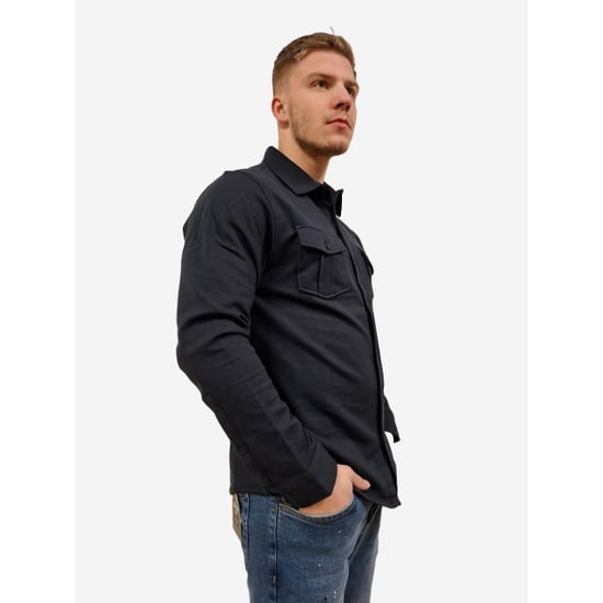 Indigo Denim Heren overhemd denim - - Image 4