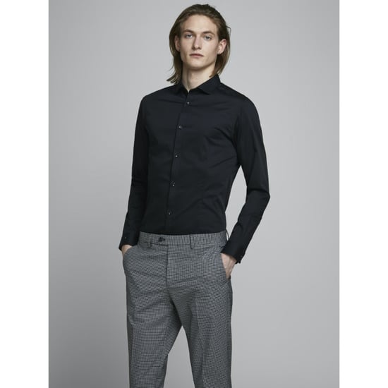 Jack & Jones Jack jones jjpr parma shirt l/s 12097662 black - Image 5