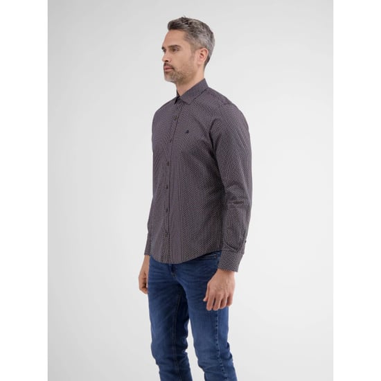 Lerros Modieus overhemd met geometrisch patroon - Image 6