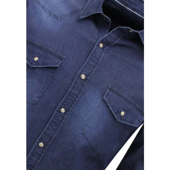 Local Fanatic Spijkeroverhemd denim - Image 3