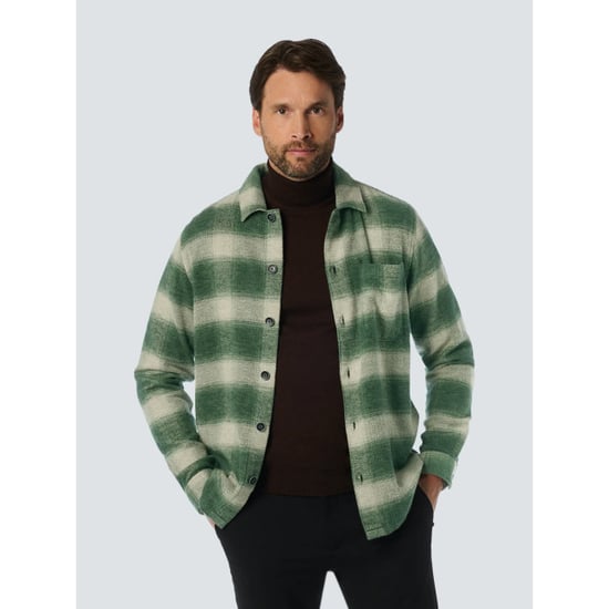 No Excess Heren overshirt 25430924 052 dark green - Image 1