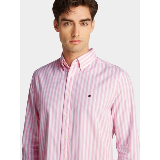 Tommy Hilfiger Casual hemd lange mouw flex poplin bold stripe rf mw0mw39159/0d1 - Image 3
