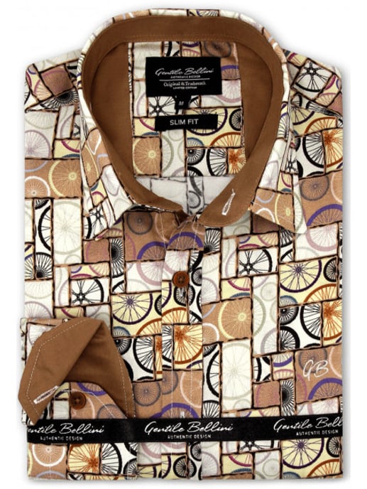 Tony Backer Met fietsen slim fit - Image 1