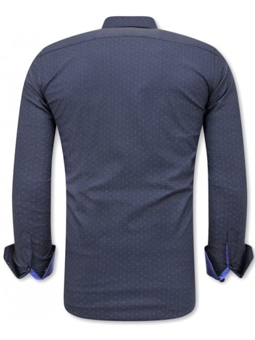 Tony Backer Met print slim fit - Image 3
