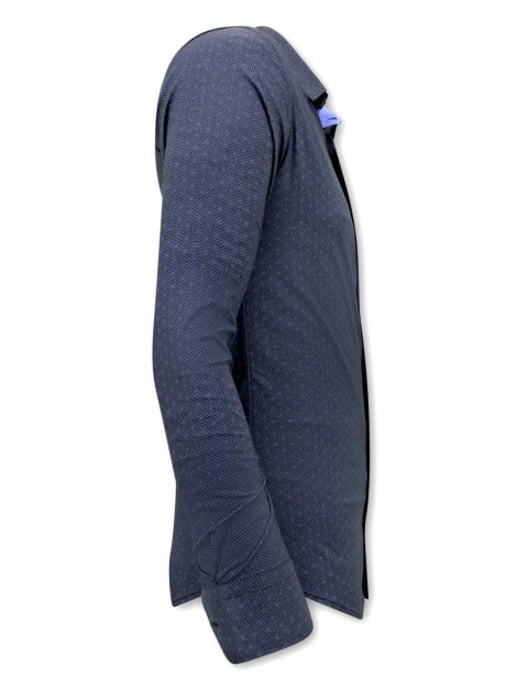 Tony Backer Met print slim fit - Image 4