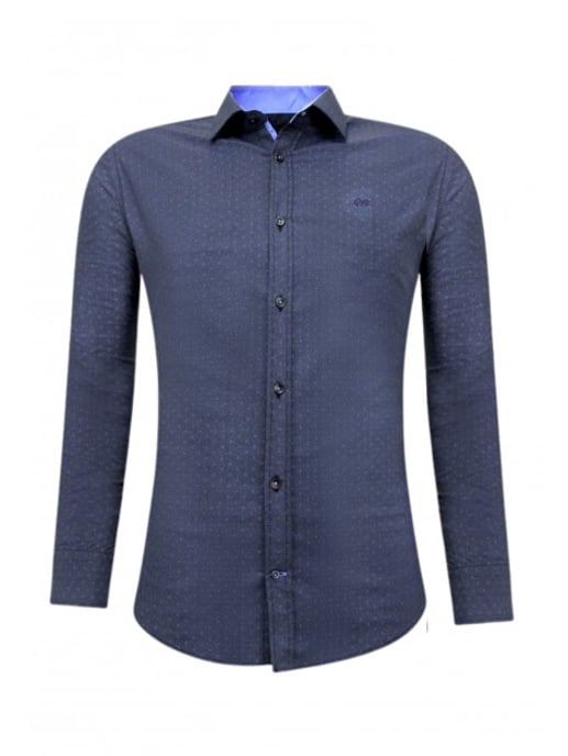 Tony Backer Met print slim fit - Image 6