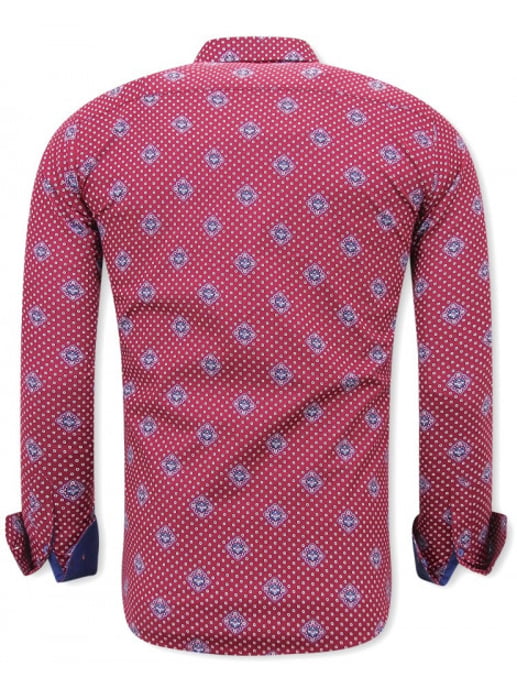 Tony Backer Met print slim fit - Image 3
