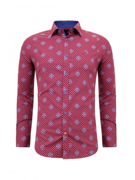 Tony Backer Met print slim fit - Image 5