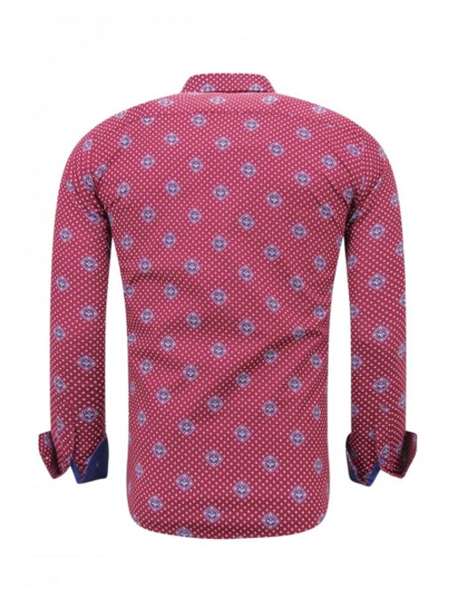 Tony Backer Met print slim fit - Image 6