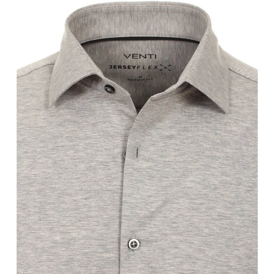 Venti Heren jersey overhemd 1263800 700 silver - Image 4