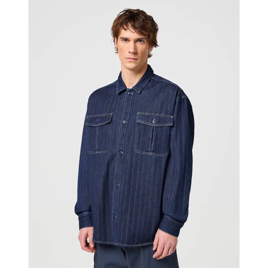 Wrangler Casey jones utility shirt indigo - Image 1