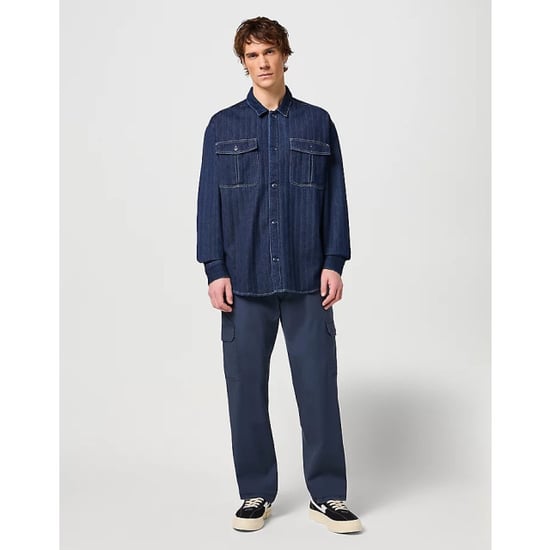 Wrangler Casey jones utility shirt indigo - Image 3