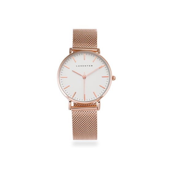 Luxenter watch finished in 18K rose gold - Faraia - Image 1